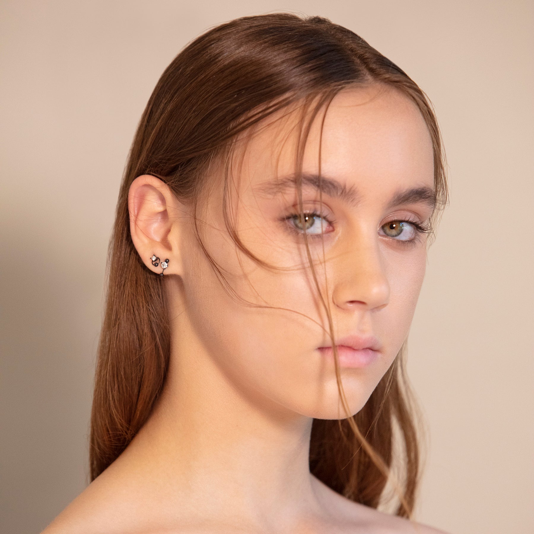 Two Make One Earrings Large // SILVER | Vilegiatura