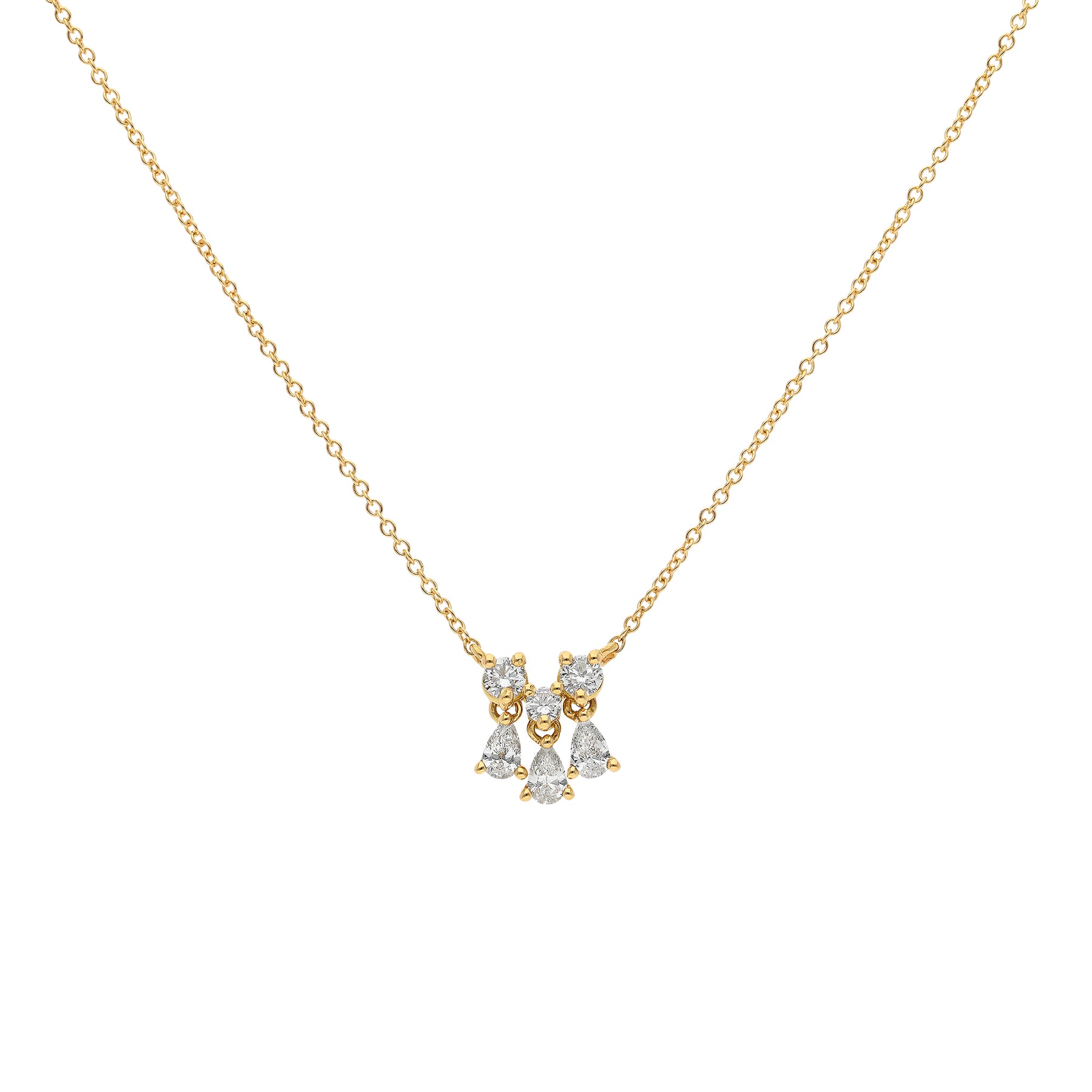 Dancing diamonds chain